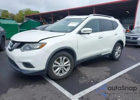 2016 Nissan Rogue Sv z USA, uszkodzony, nr VIN 5N1AT2MT3GC861186